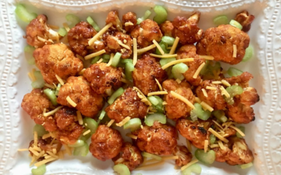 Cauliflower Buffalo Bites