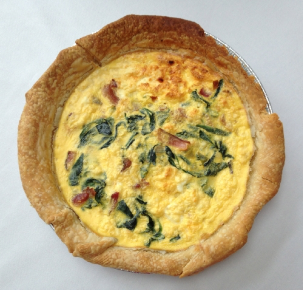 Savory Spinach and Feta Quiche Professional Nutrition Consulting