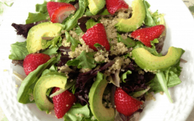 Strawberry, Quinoa, and Avocado Salad