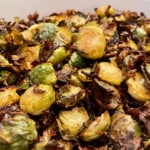 Maple Baked Brussels