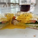 Open-Faced Breakfast Sandwich