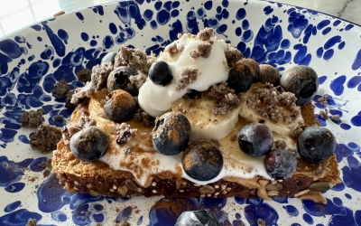 Peanut Butter Yogurt Toast