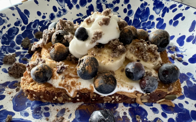 Peanut Butter Yogurt Toast