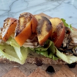 Turkey Peach Sandwich