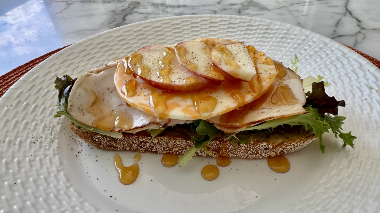 Hot Honey Turkey and Apple