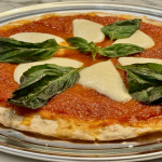 Classic Buffalo Mozzarella Pizza with Fresh Basil
